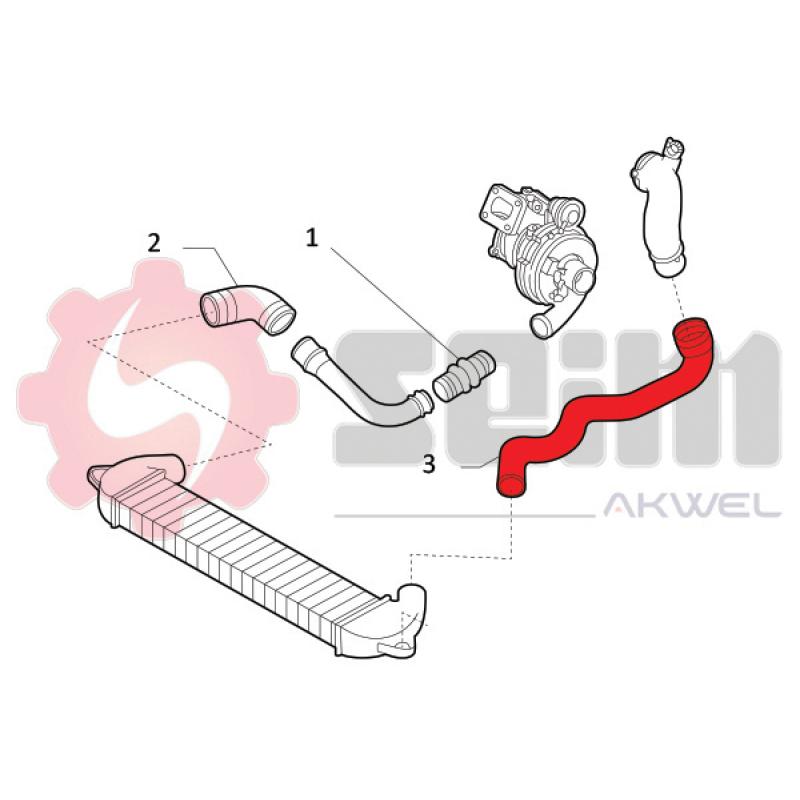 Gaine de suralimentation SEIM 981763 - Visuel 1