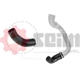 Gaine de suralimentation SEIM 981777 pour FIAT STILO 1.9 JTD - 115cv