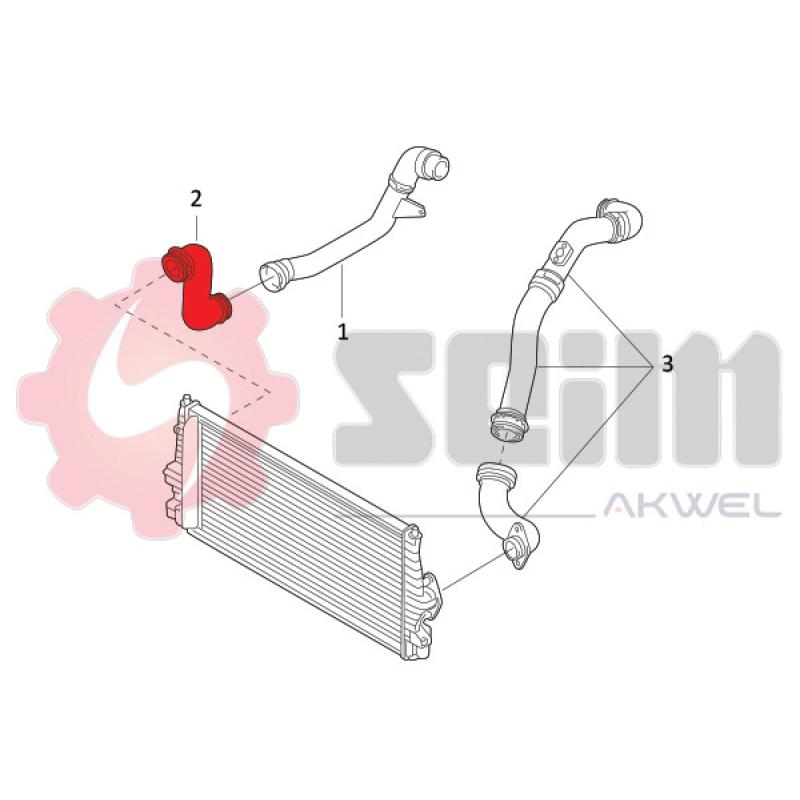 Gaine de suralimentation SEIM 981797 - Visuel 1