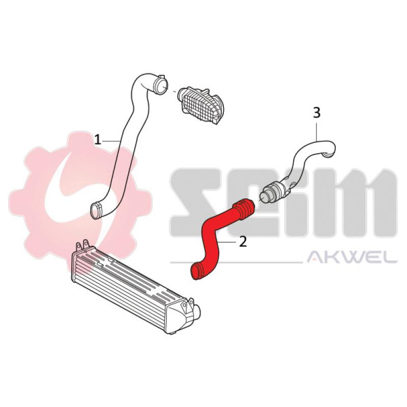Gaine de suralimentation SEIM 981823 - Visuel 1
