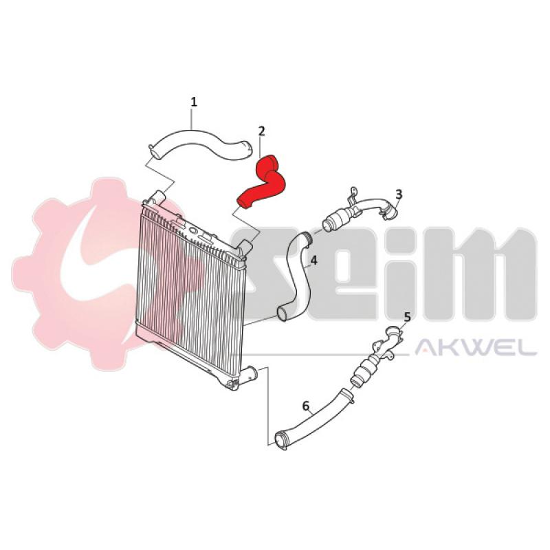Gaine de suralimentation SEIM 981830 - Visuel 1