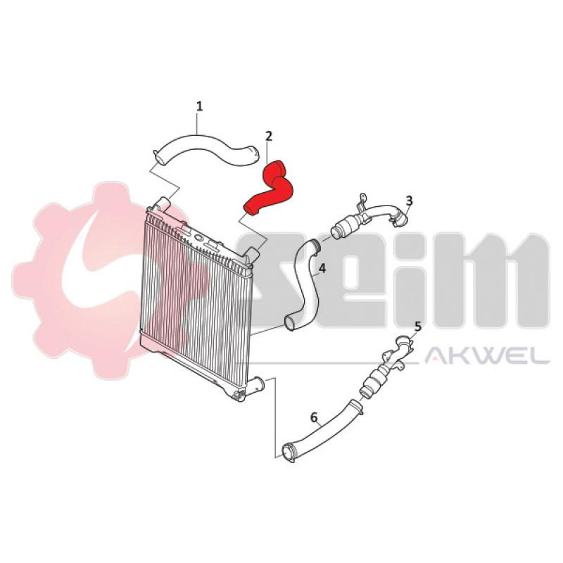 Gaine de suralimentation SEIM 981838 - Visuel 1