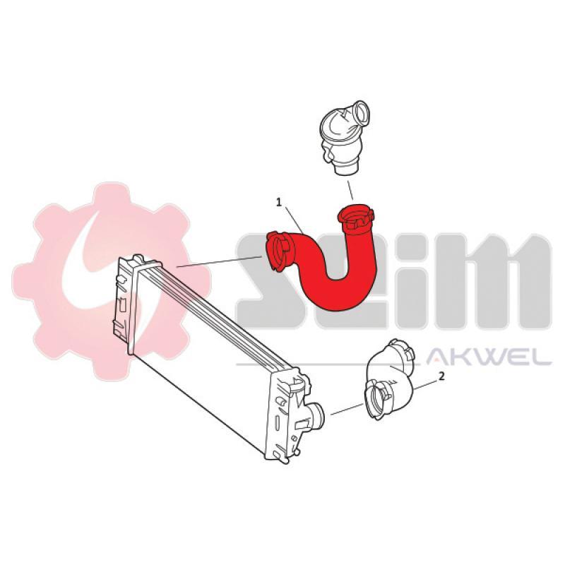 Gaine de suralimentation SEIM 981846 - Visuel 1