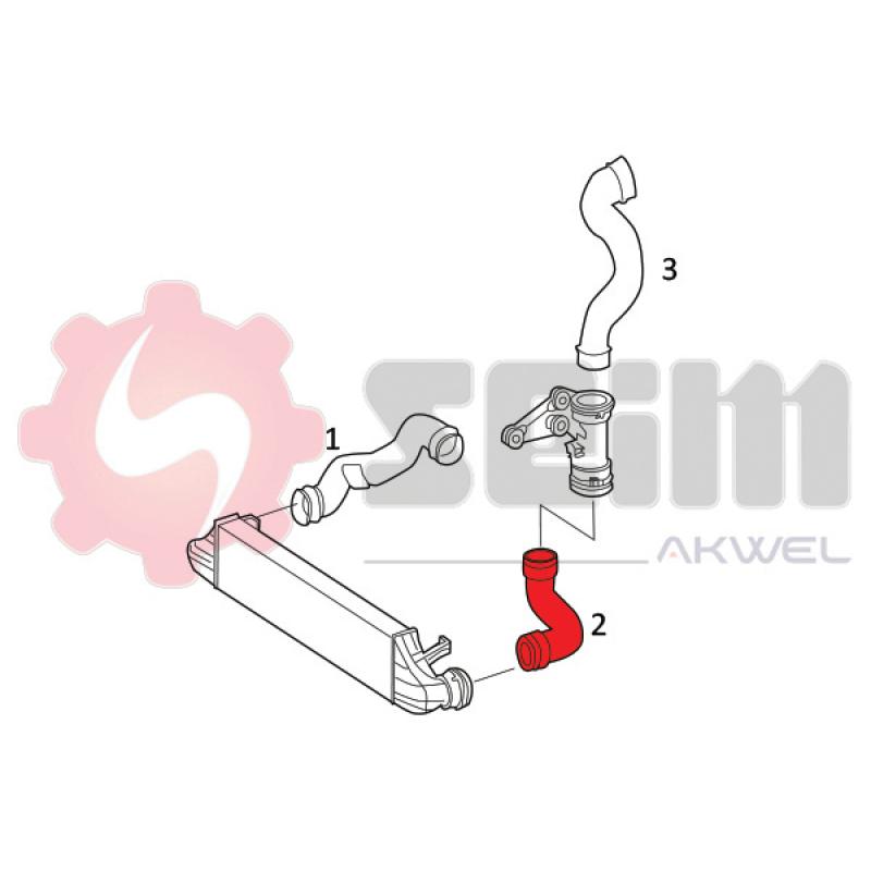Gaine de suralimentation SEIM 981851 - Visuel 1