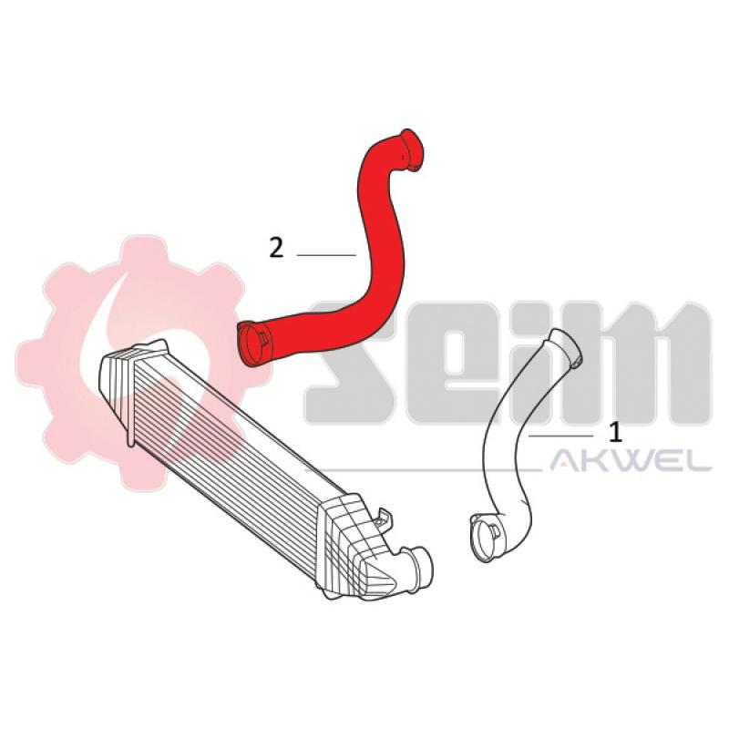 Gaine de suralimentation SEIM 981854 - Visuel 1
