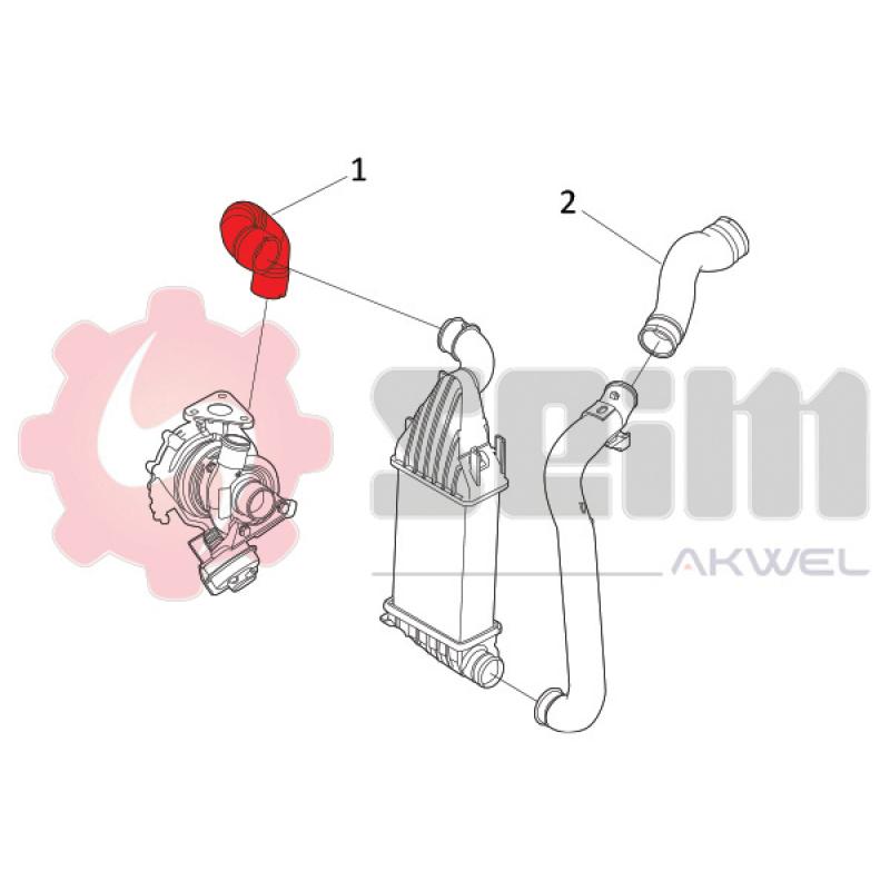 Gaine de suralimentation SEIM 981886 - Visuel 1