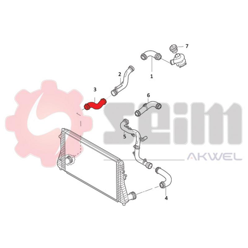 Gaine de suralimentation SEIM 981937 - Visuel 1