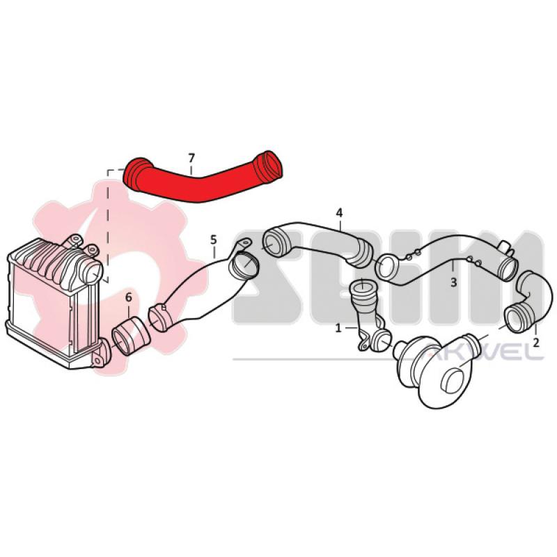 Gaine de suralimentation SEIM 981942 - Visuel 1