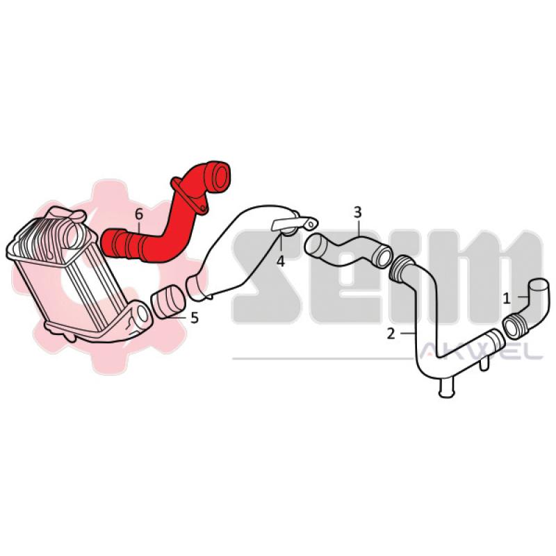 Gaine de suralimentation SEIM 981942 - Visuel 2