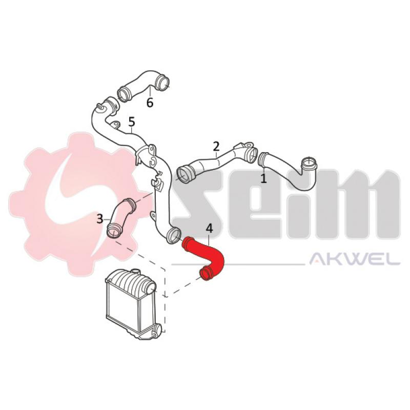 Gaine de suralimentation SEIM 981948 - Visuel 1