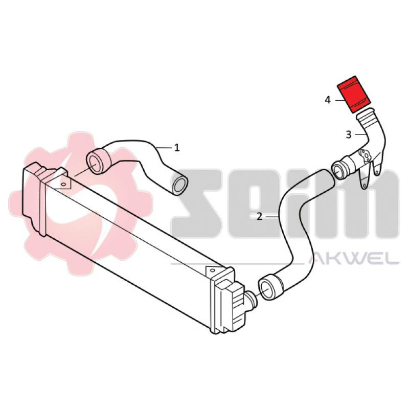 Gaine de suralimentation SEIM 981952 - Visuel 1