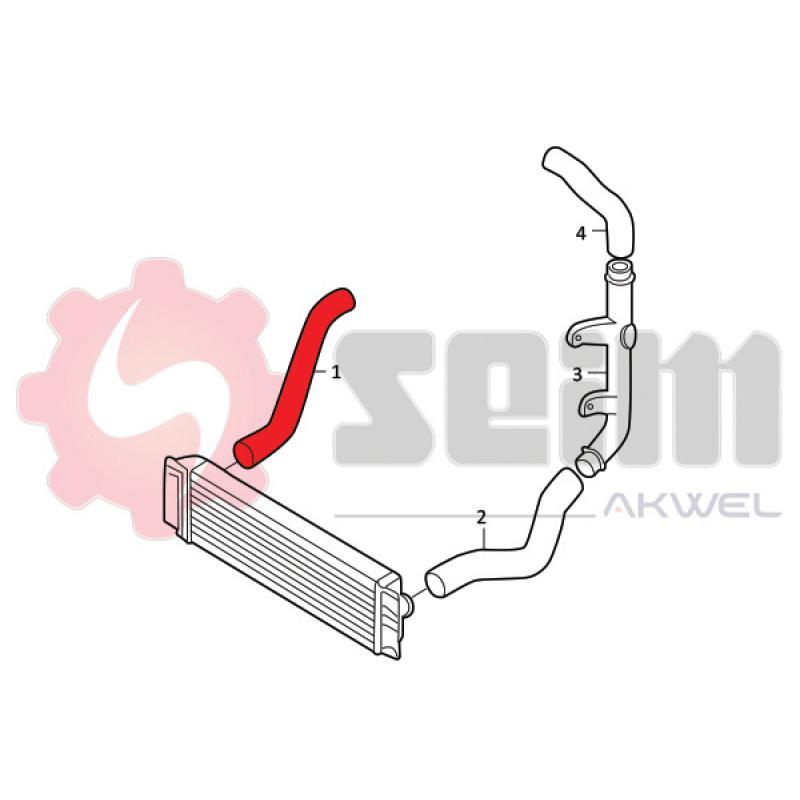 Gaine de suralimentation SEIM 981955 - Visuel 1