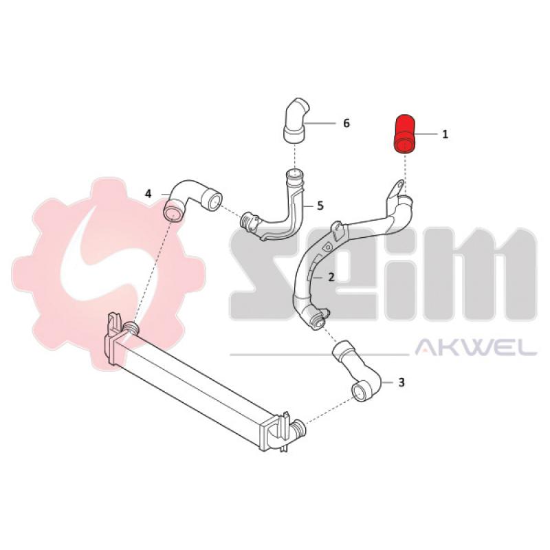 Gaine de suralimentation SEIM 981976 - Visuel 2