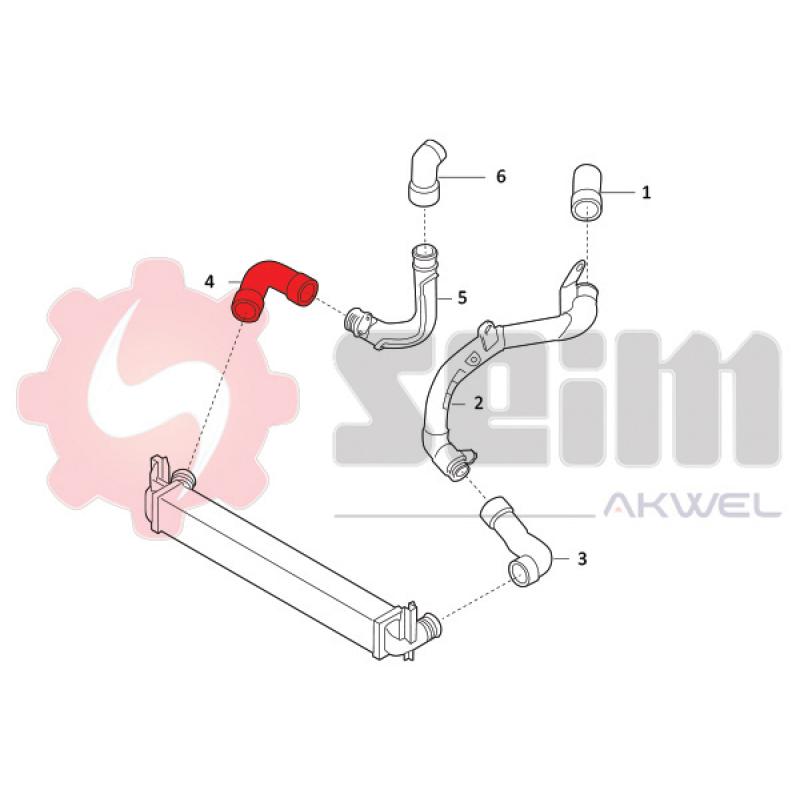 Gaine de suralimentation SEIM 981977 - Visuel 2