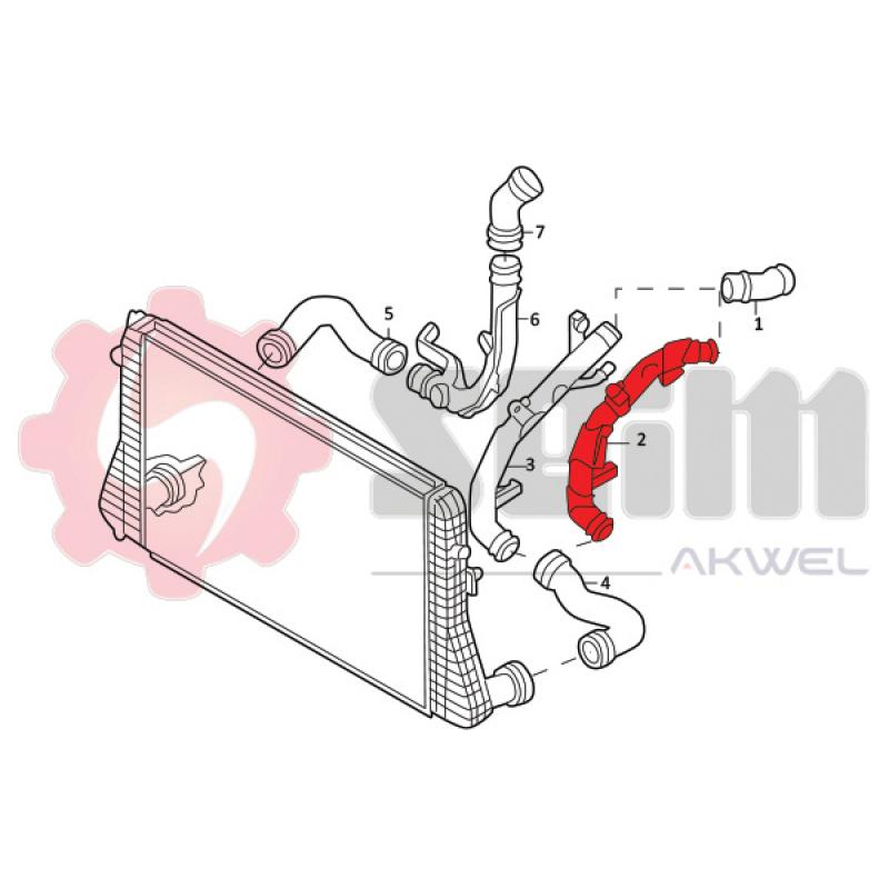 Gaine de suralimentation SEIM 981983 - Visuel 2
