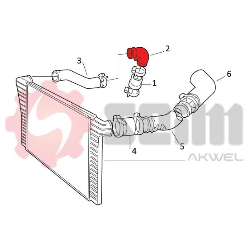 Gaine de suralimentation SEIM 981993 - Visuel 1