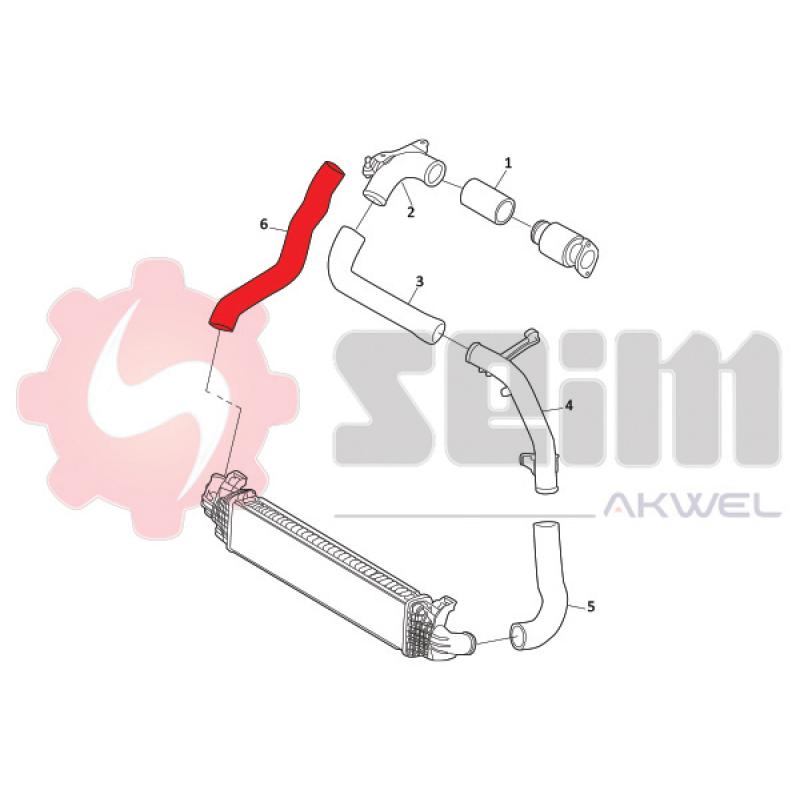 Gaine de suralimentation SEIM 982002 - Visuel 1