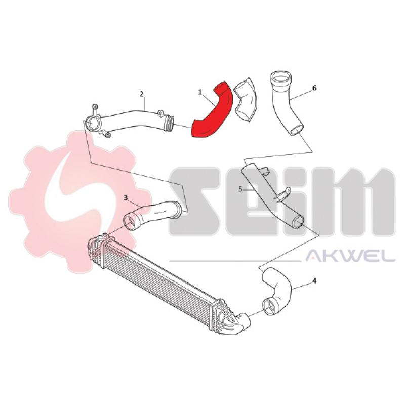 Gaine de suralimentation SEIM 982003 - Visuel 2