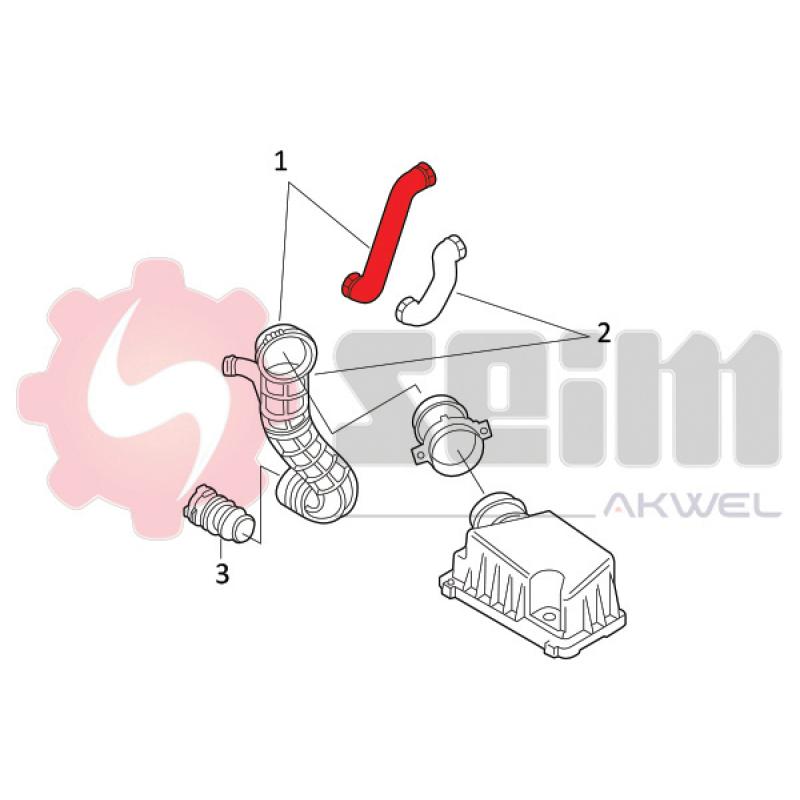 Gaine de suralimentation SEIM 982025 - Visuel 1