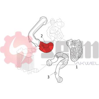 Gaine de suralimentation SEIM OEM 8200760909