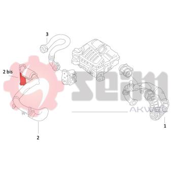 Gaine de suralimentation SEIM OEM 8200760909