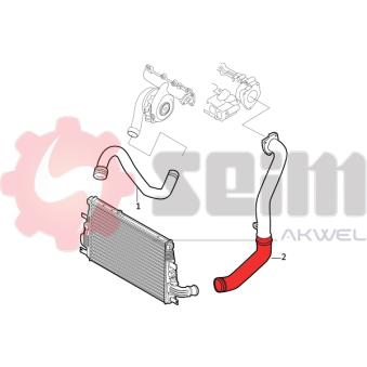 Gaine de suralimentation SEIM OEM 50501562
