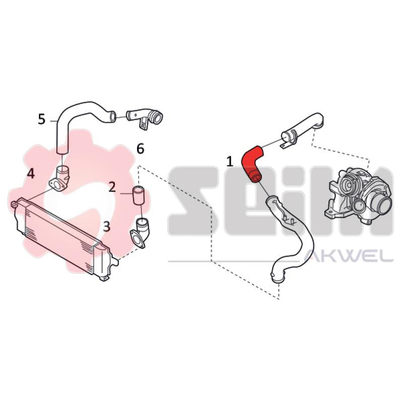 Gaine de suralimentation SEIM 982034 - Visuel 1