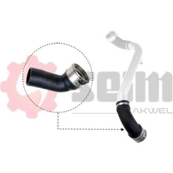 Gaine de suralimentation SEIM 982036 pour BMW X5 3.0d - 218cv
