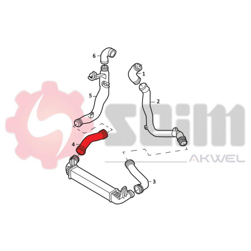 Gaine de suralimentation SEIM 982043 - Visuel 1