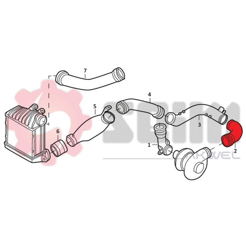Gaine de suralimentation SEIM 982045 - Visuel 2