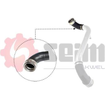 Gaine de suralimentation SEIM 982062 pour BMW X5 3.0d - 218cv