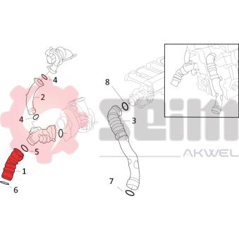 Gaine de suralimentation SEIM [982063]