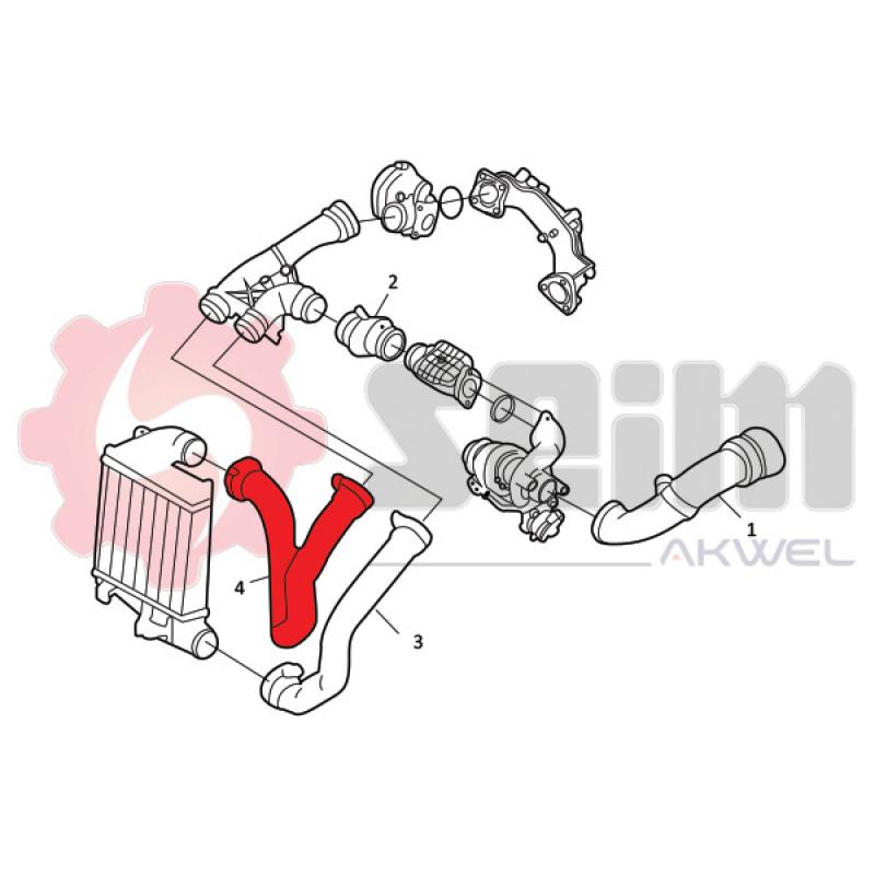 Gaine de suralimentation SEIM 982068 - Visuel 2