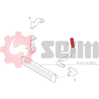 Gaine de suralimentation SEIM [982076]