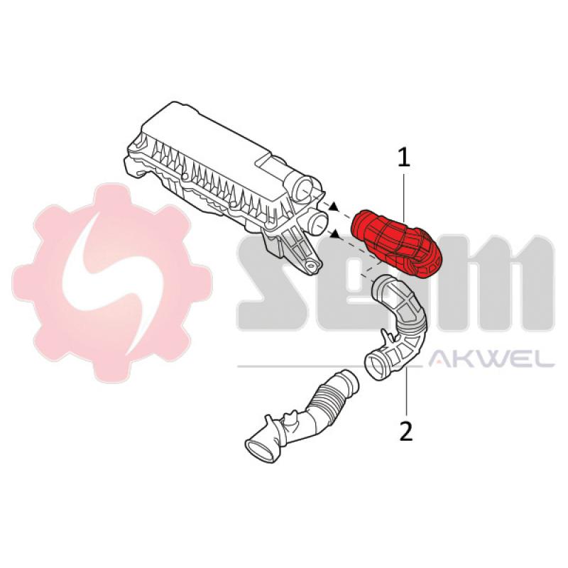 Gaine de suralimentation SEIM 982077 - Visuel 1