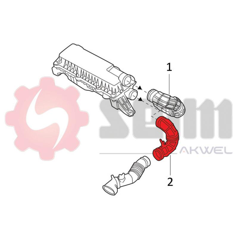 Gaine de suralimentation SEIM 982078 - Visuel 1