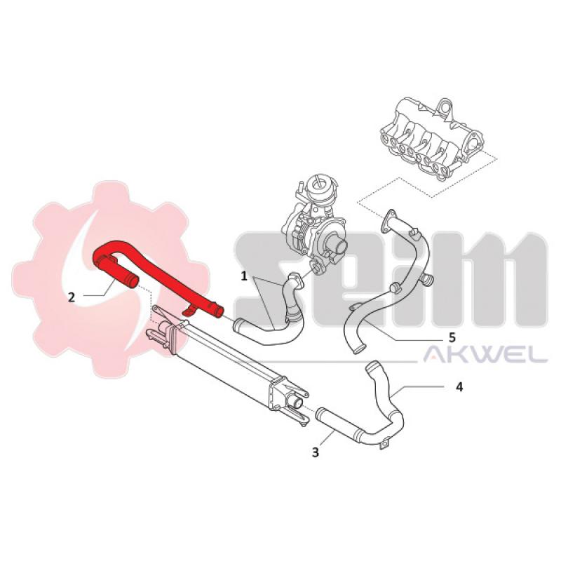 Gaine de suralimentation SEIM 982091 - Visuel 1