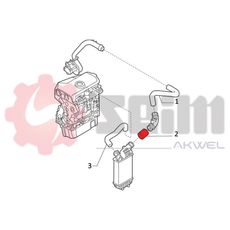 Gaine de suralimentation SEIM 982094 - Visuel 1