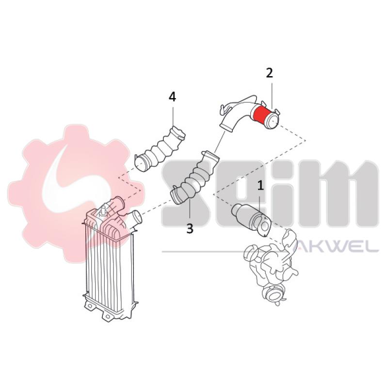 Gaine de suralimentation SEIM 982097 - Visuel 2