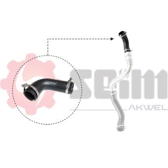 Gaine de suralimentation SEIM OEM 1459398