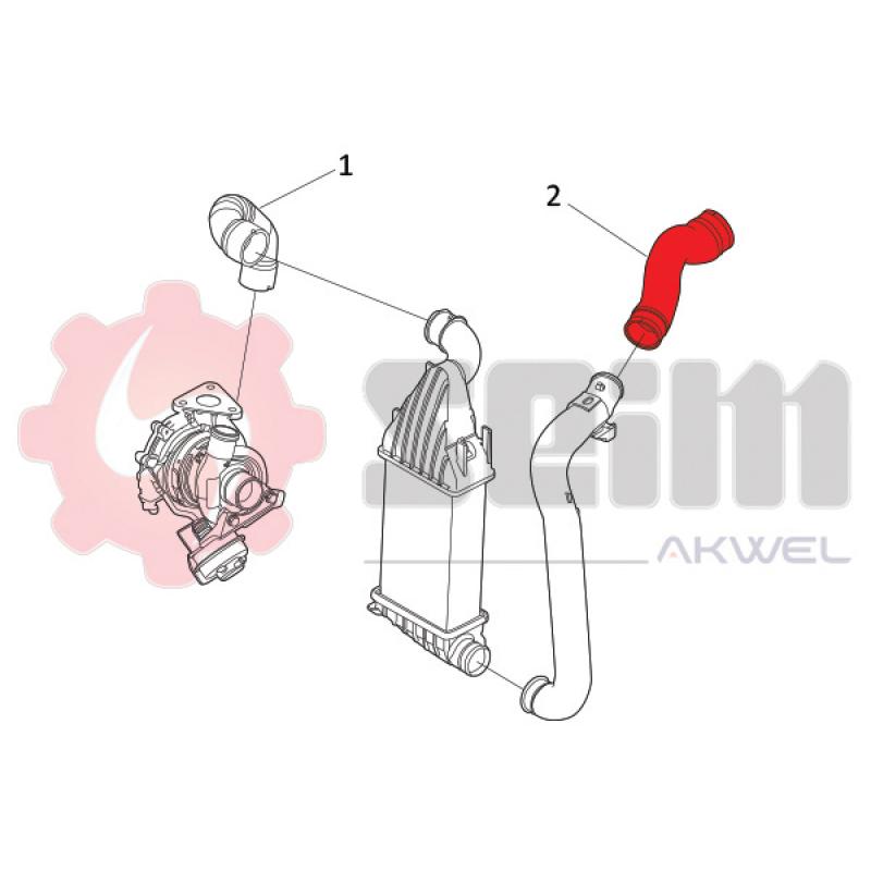 Gaine de suralimentation SEIM 982116 - Visuel 1