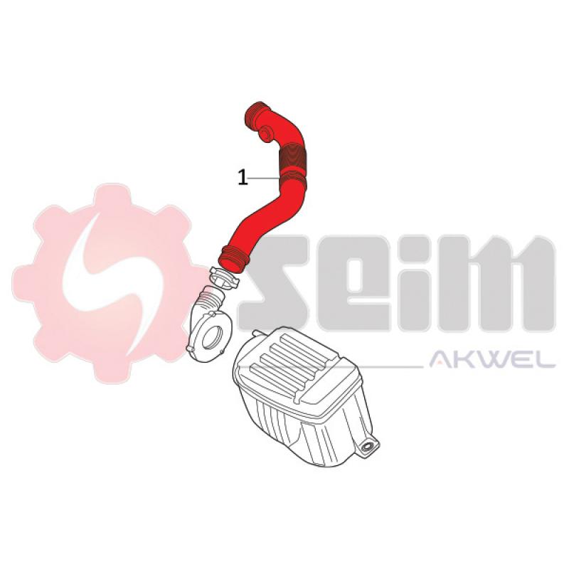 Gaine de suralimentation SEIM 982145 - Visuel 1
