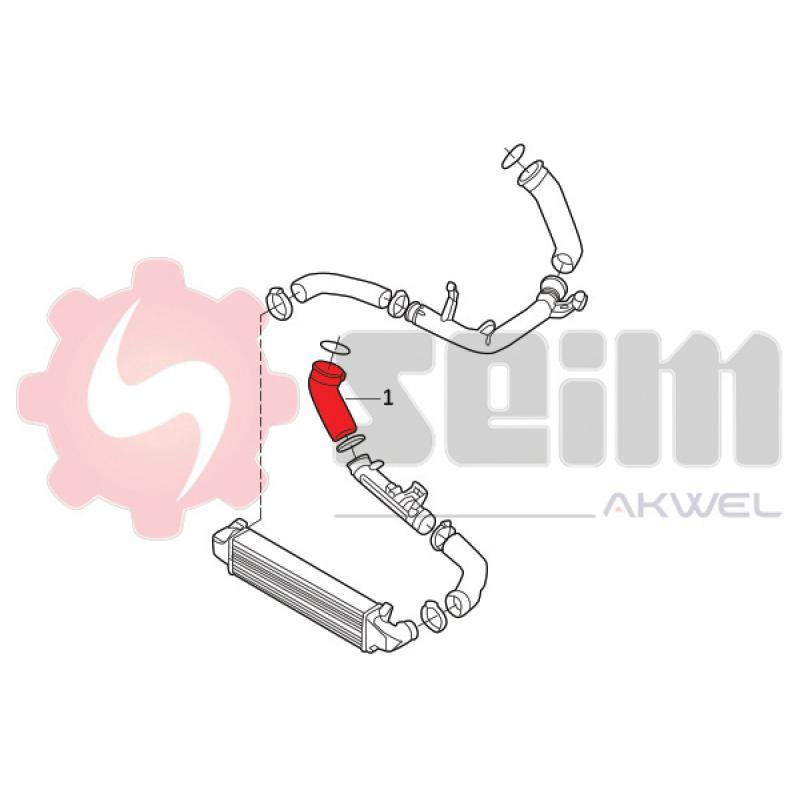 Gaine de suralimentation SEIM 982149 - Visuel 1
