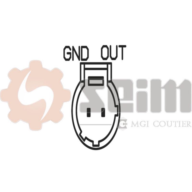 Capteur d'angle, vilebrequin SEIM CP10 - Visuel 1