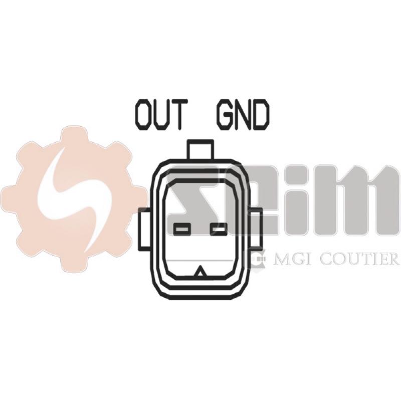 Capteur d'angle, vilebrequin SEIM CP103 - Visuel 1