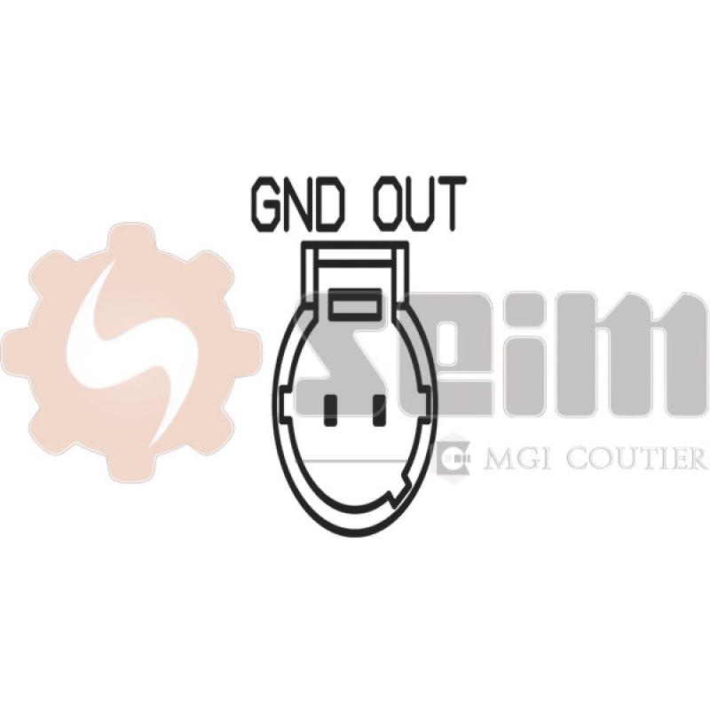 Capteur d'angle, vilebrequin SEIM CP11 - Visuel 1