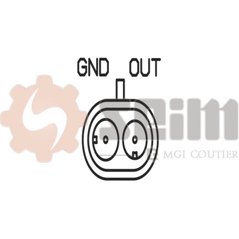 Capteur d'angle, vilebrequin SEIM CP167 - Visuel 1