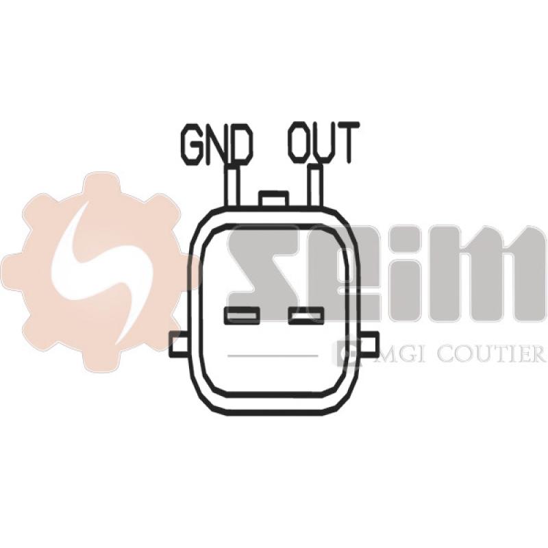 Capteur d'angle, vilebrequin SEIM CP180 - Visuel 1