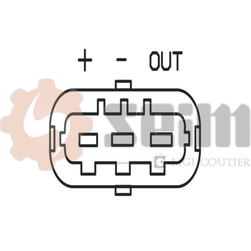 Capteur, position d'arbre à cames SEIM CP223 - Visuel 1