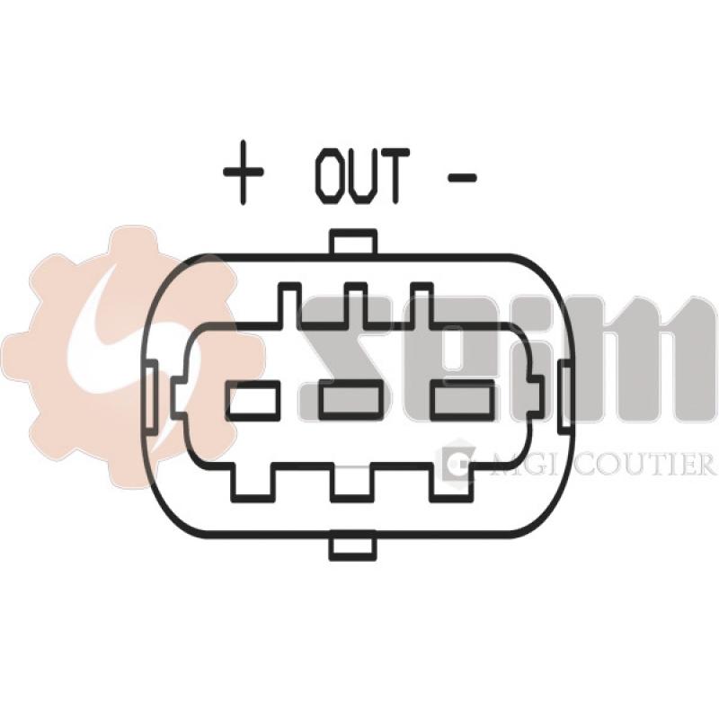 Capteur, position d'arbre à cames SEIM CP243 - Visuel 1